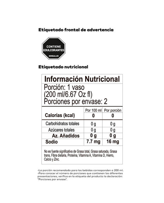 Té blanco con sabor a mangostino botella Hatsu 400 ml