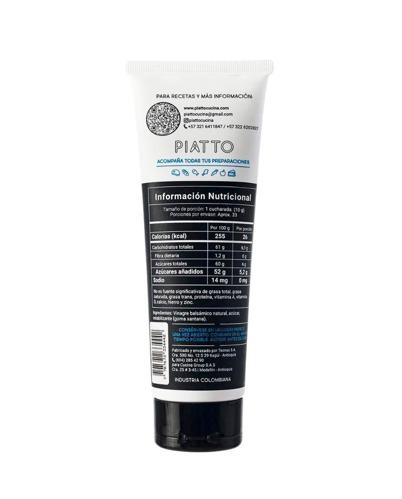 Vinagre balsámico clásico Piatto 330 gr