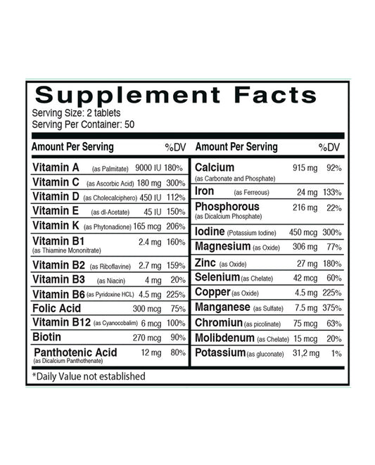 Vita Green Medical Green 100 tabletas