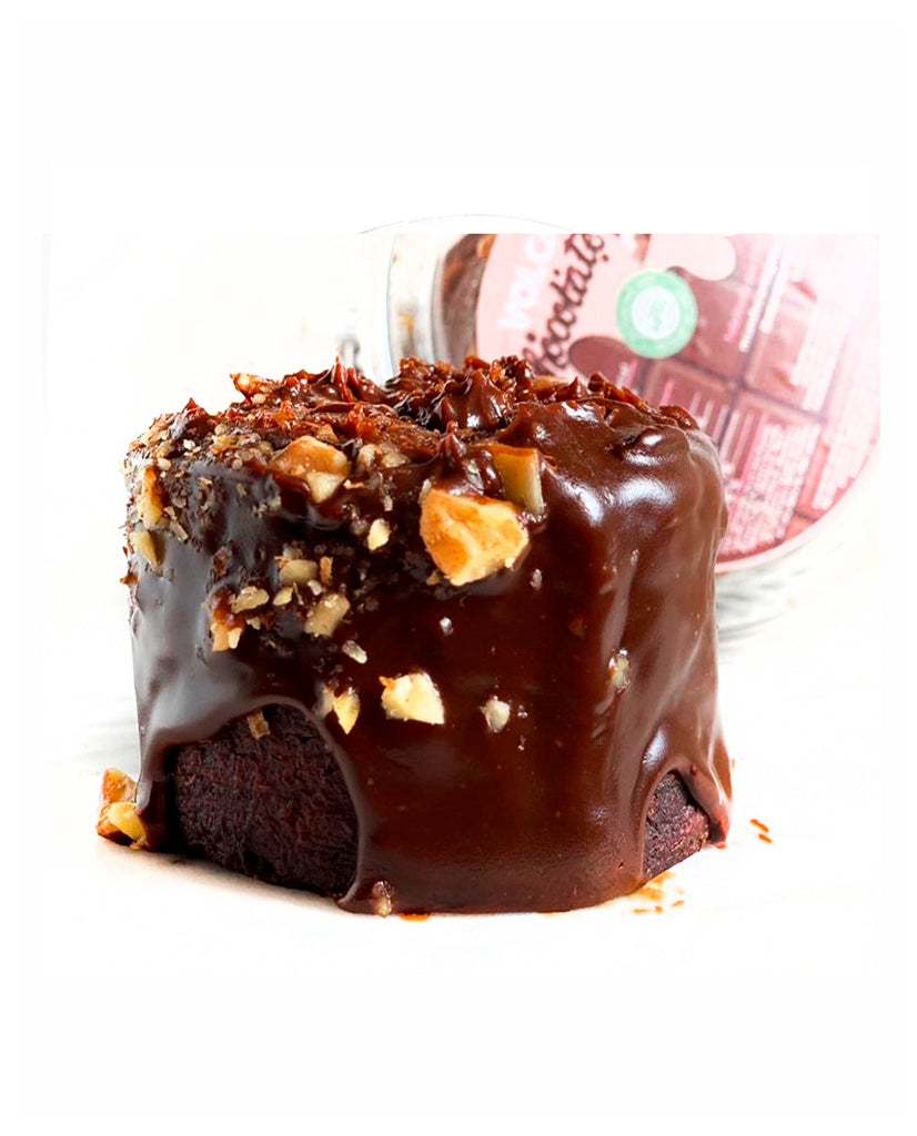 Volcán de chocolate Keto Mias
