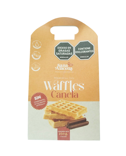 Waffles de canela Sana alacena 250 gr