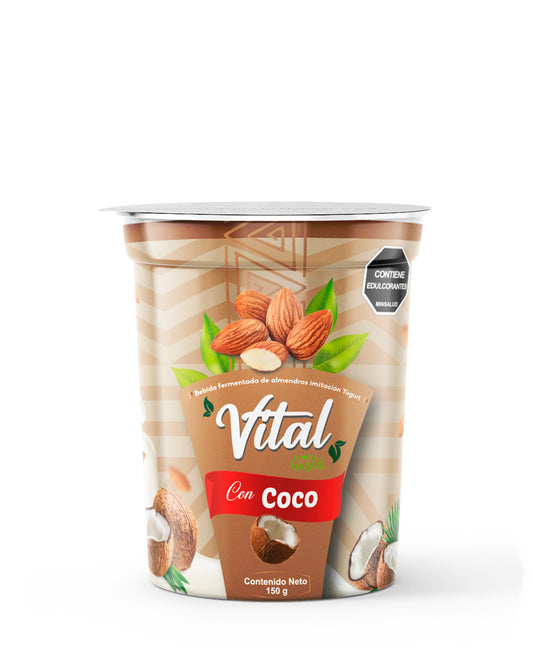 Yogurt de coco vital Activa lo natural 150 ml
