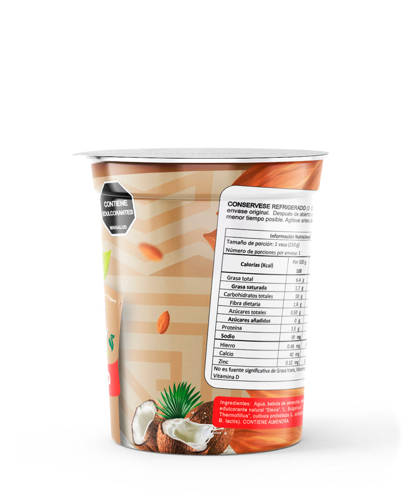Yogurt de coco vital Activa lo natural 150 ml
