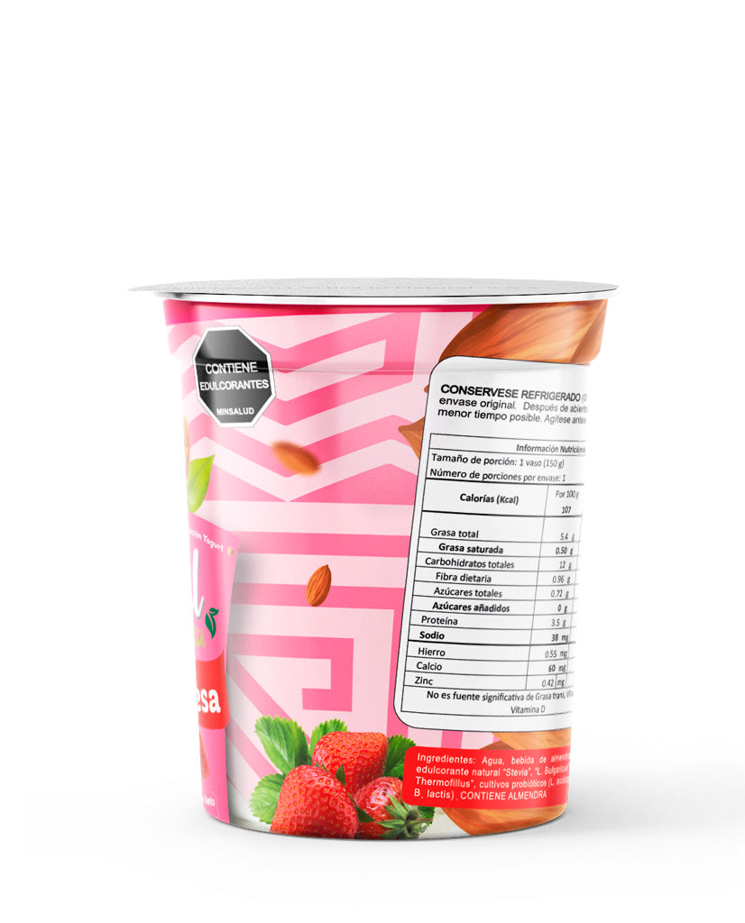 Yogurt de fresa Activa lo natural 150 ml