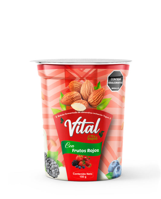 Yogurt de frutos rojos vital Activa lo natural 150 ml