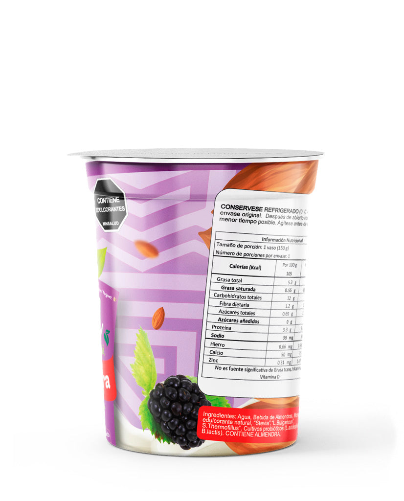 Yogurt de mora vital Activa lo natural 150 ml