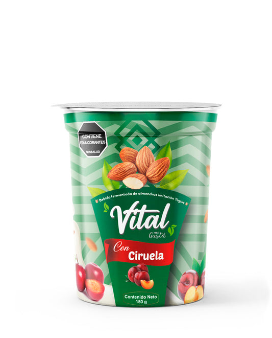 Yogurt de ciruela vital Activa lo natural 150 ml