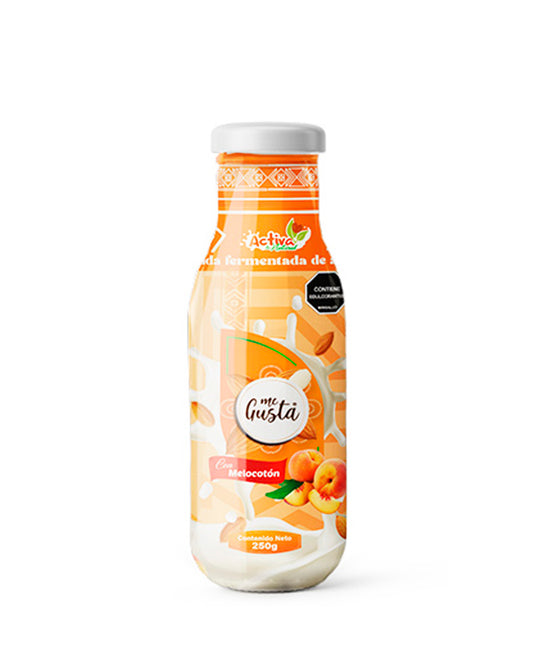 Yogurt de melocotón Activa lo natural 250 ml