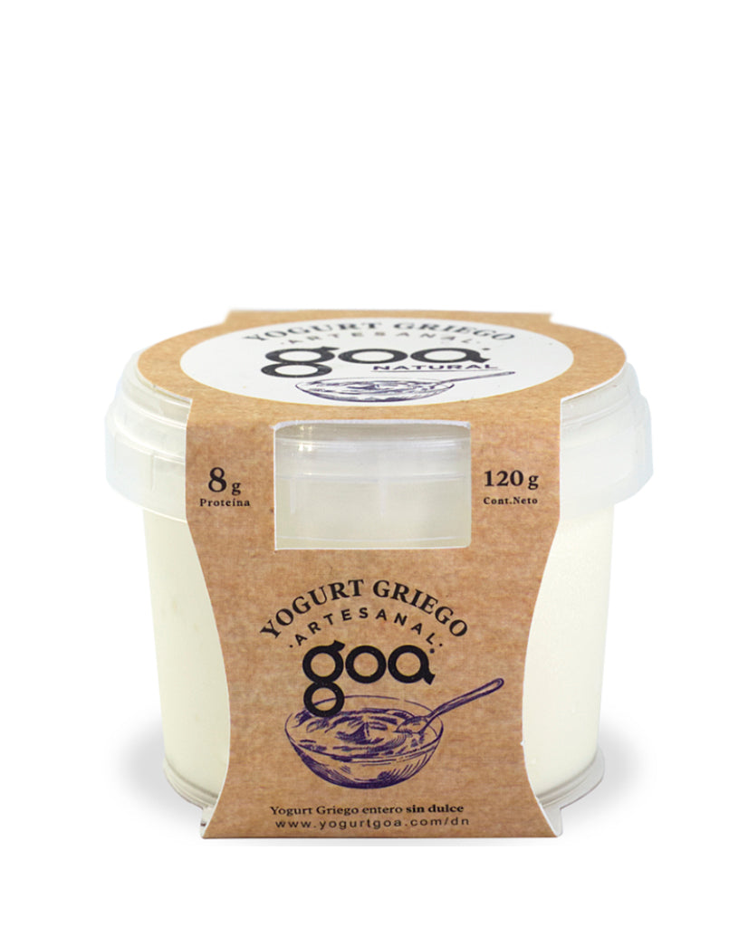 Yogurt Griego Natural Goa 120 gr