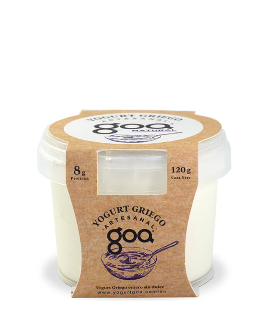 Yogurt Griego Natural Goa 120 gr