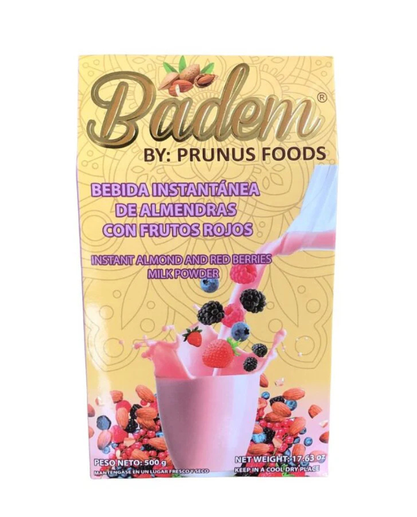 Bebida instantánea de almendras con frutos rojos "Badem" 500 gr