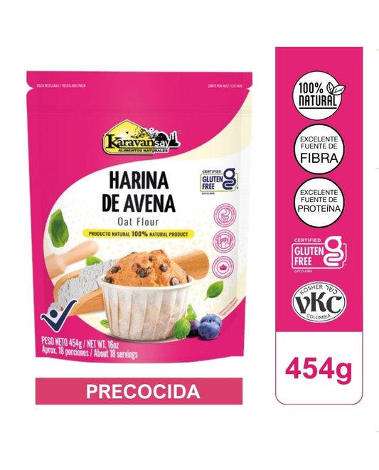 Harina de avena "Karavansay" 454 gr