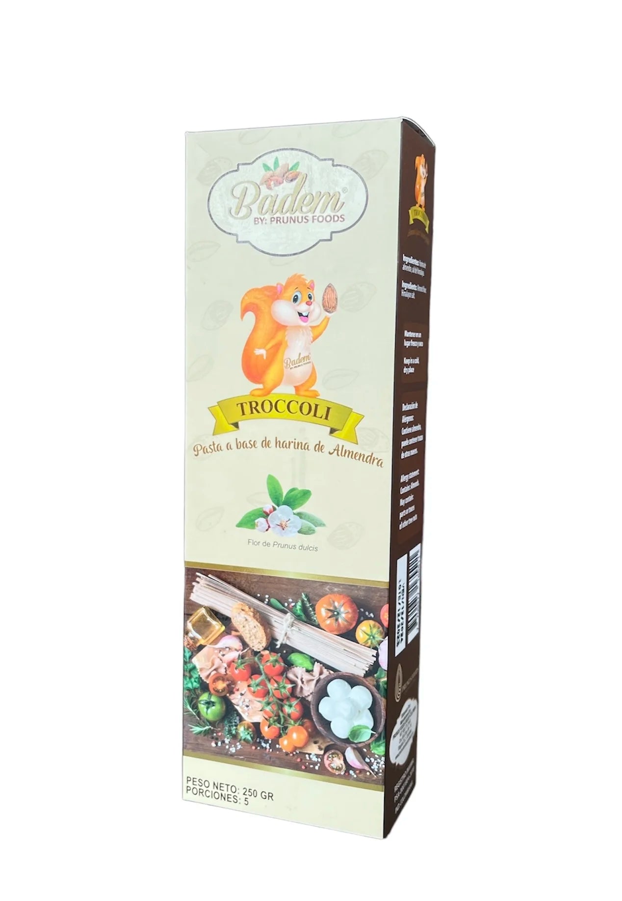 Pasta troccoli almendra Badem 250 gr