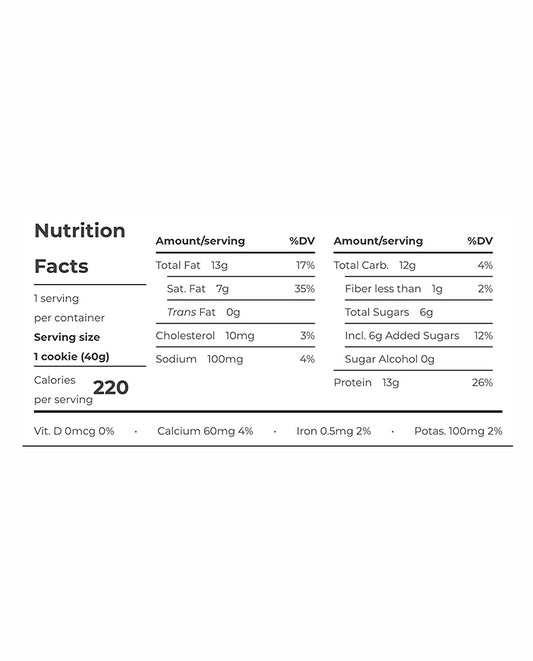Barra de proteína cookies and creme "Powercrunch" 40 gr