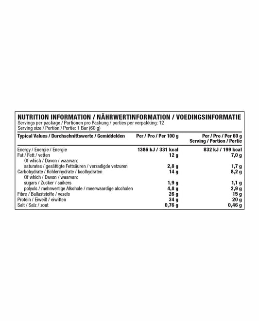 Barras de proteina oatmeal chocolate chip "Quest" 60 gr