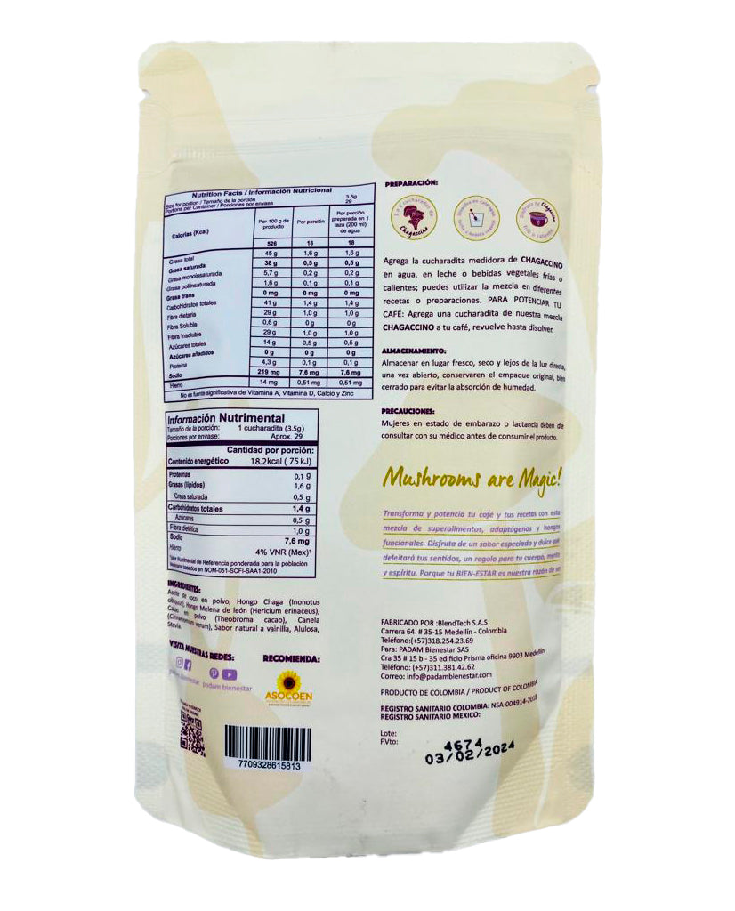 Chagaccino "Padam" 100 gr