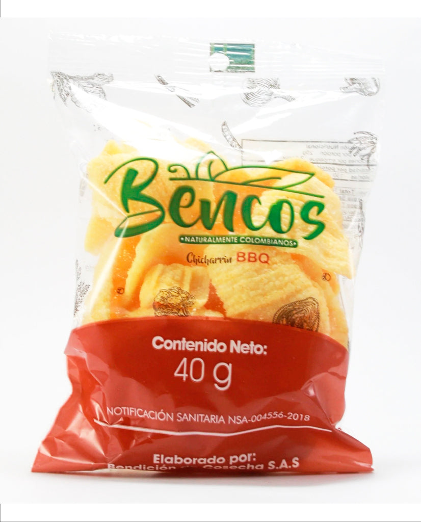Chicharrin BBQ Bencos 40 gr