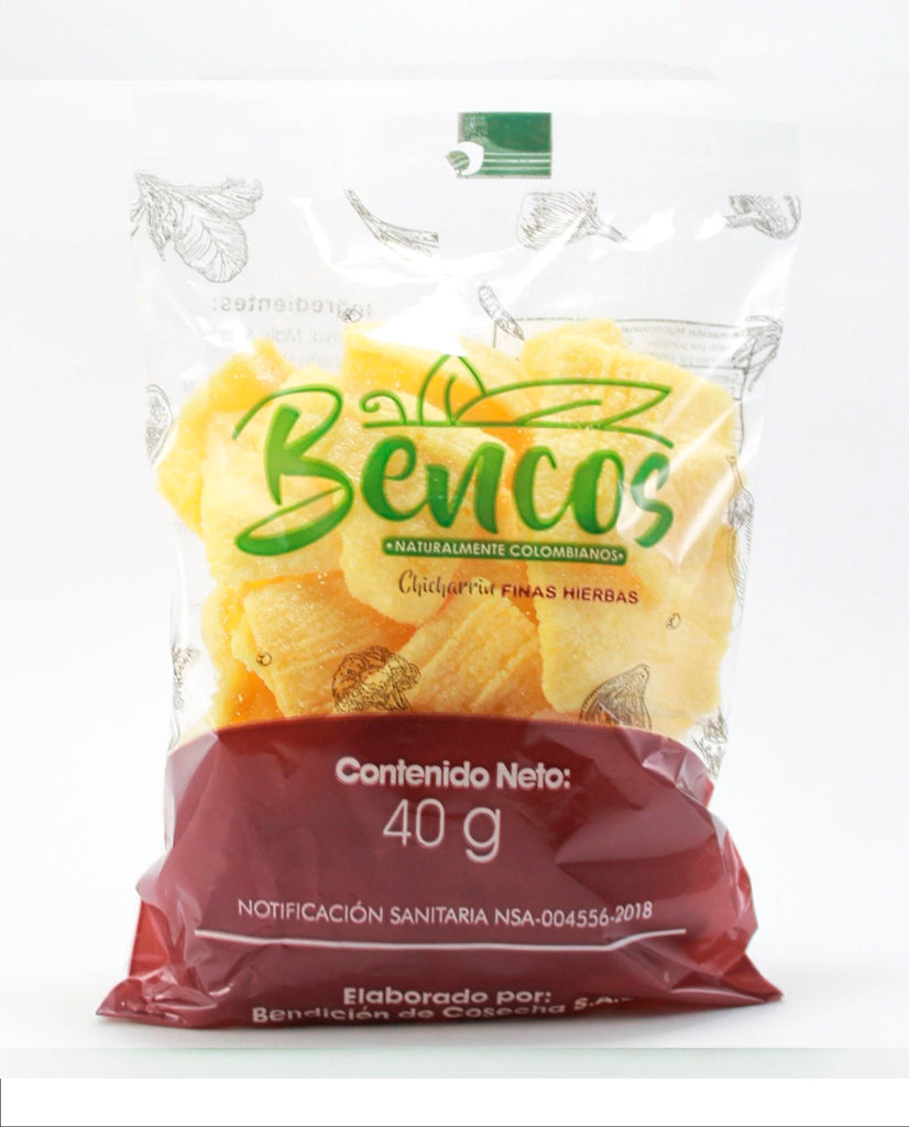 Chicharrin finas hierbas Bencos 40 gr