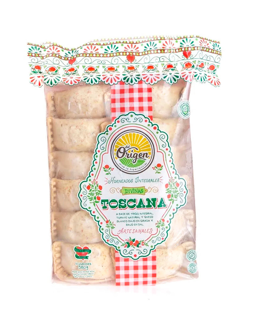 Empanadas divinas toscana Del origen 12 unds