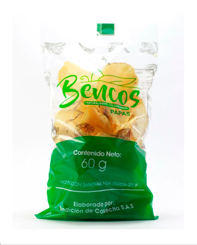 Papas natural Bencos 60 gr