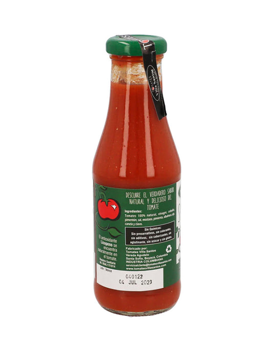 Salsa tomate albahaca Villa santos 350 gr