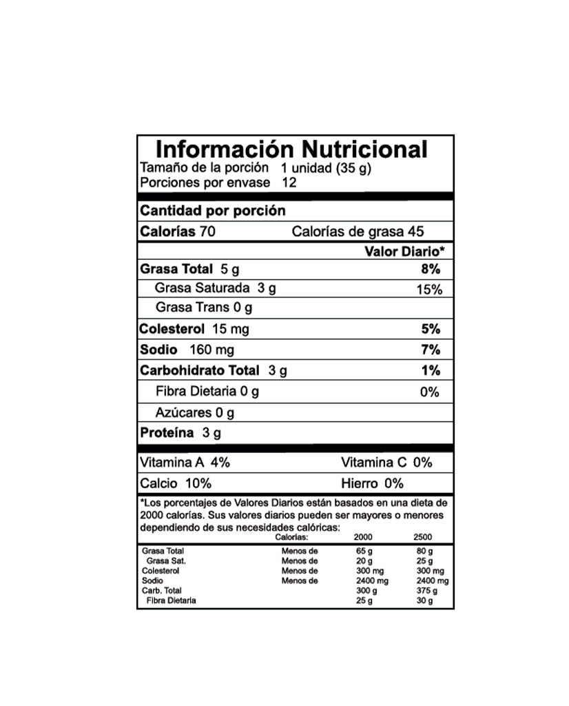 Almojabanas Yumi 12 unds Sin Gluten