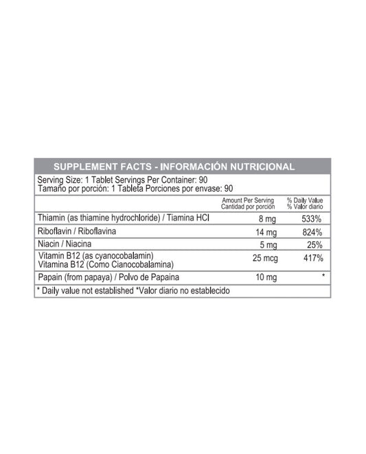 B-complex B12 Healthy america 90 tabletas