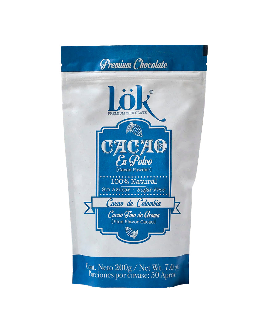 Cacao en polvo Lok 200 gr