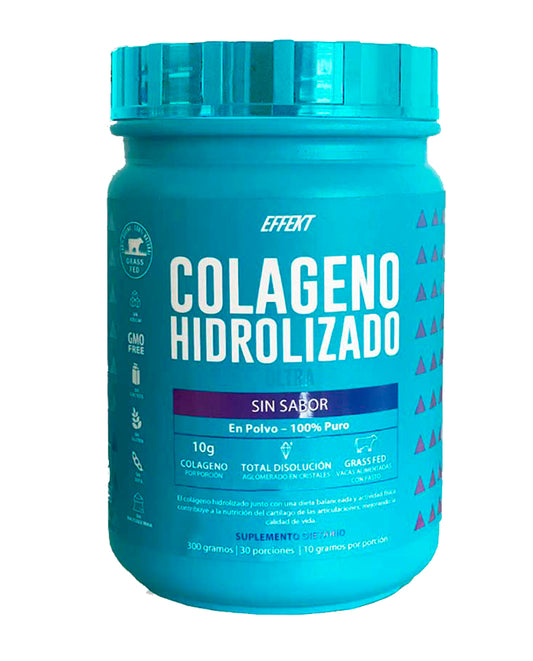 Colágeno hidrolizado sin sabor Effekt 300 gr