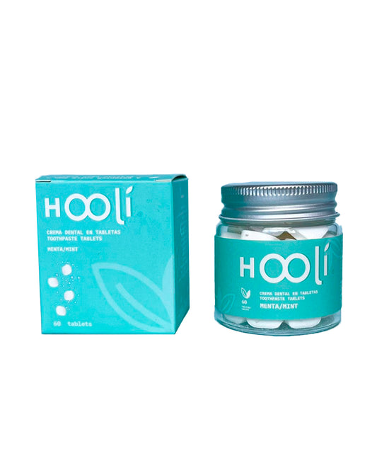 Crema dental en tabletas mint Hooli 60 tabletas