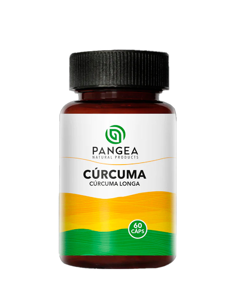 Cúrcuma cápsulas frasco x 60 caps de Pangea