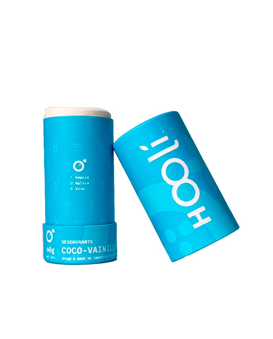 Desodorante natural coconut vainilla Hooli 60 gr