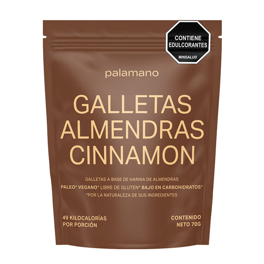 Galletas almendra cinnamon Palamano 70 gr