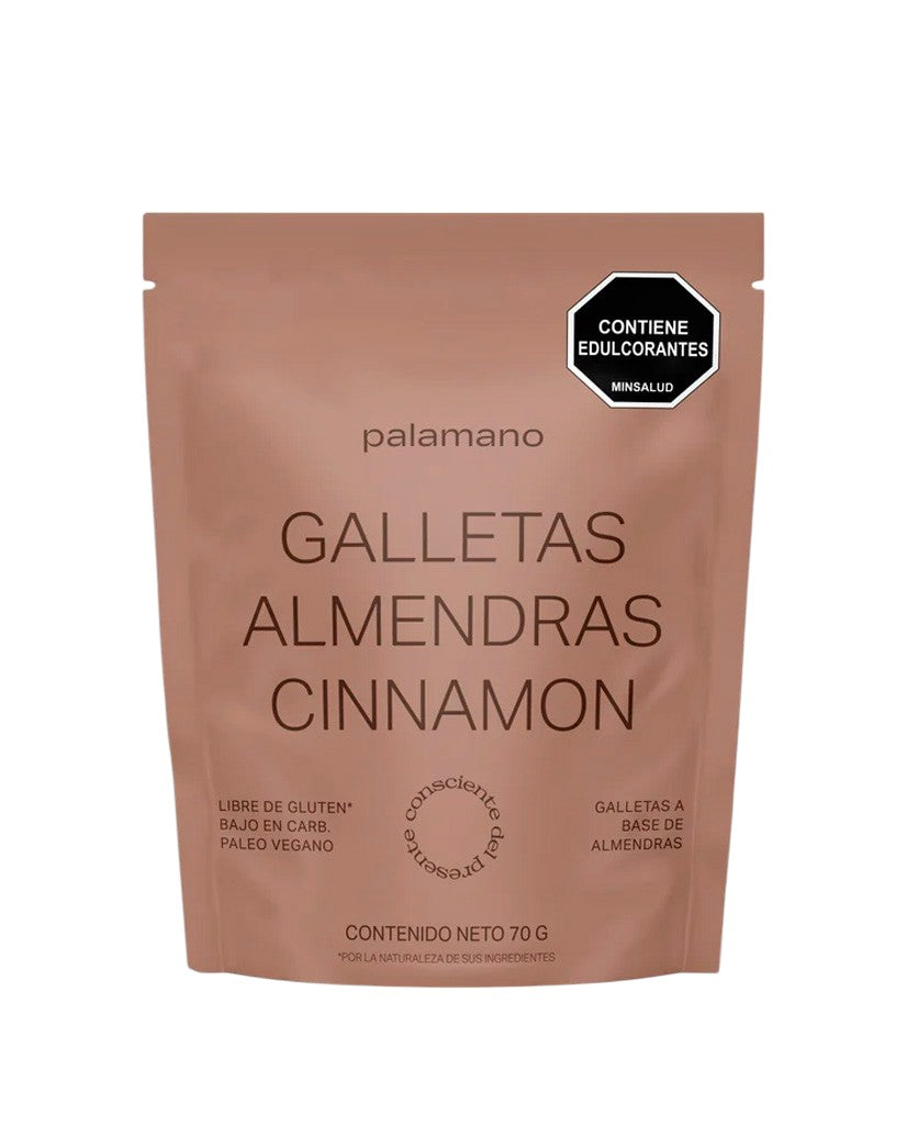 Galletas almendra cinnamon Palamano 70 gr