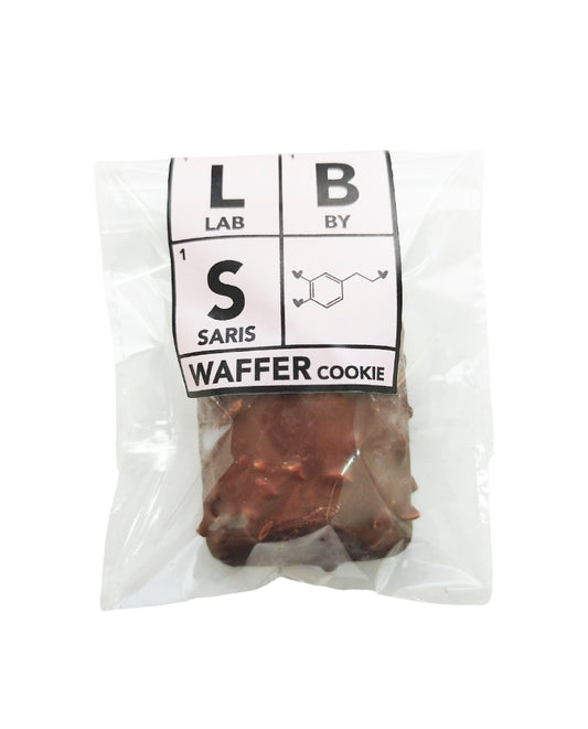 Galleta waffer Lab by saris