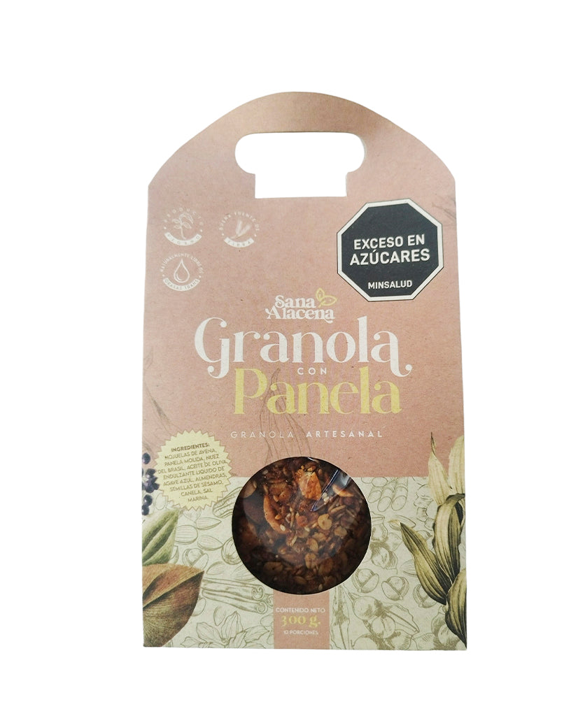 Granola con panela Sana alacena 300 gr