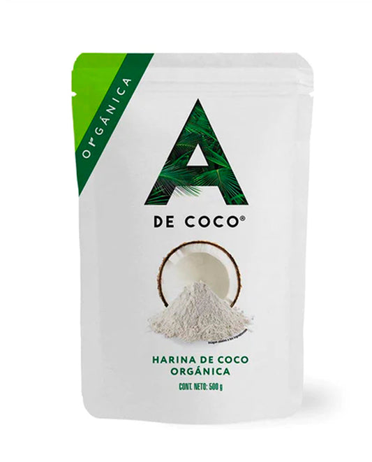 Harina de coco organica A de coco 500 gr