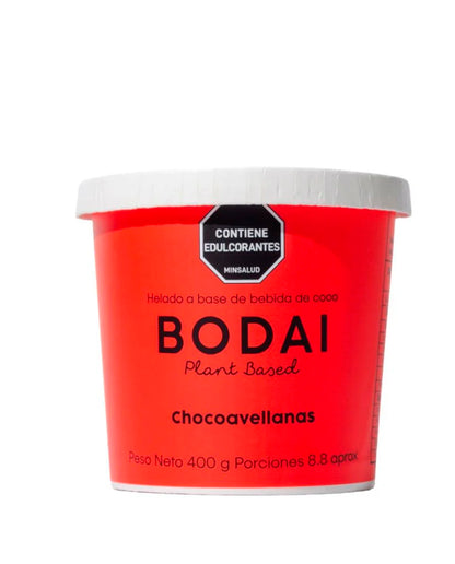 Helado de choco avellanas Bodai