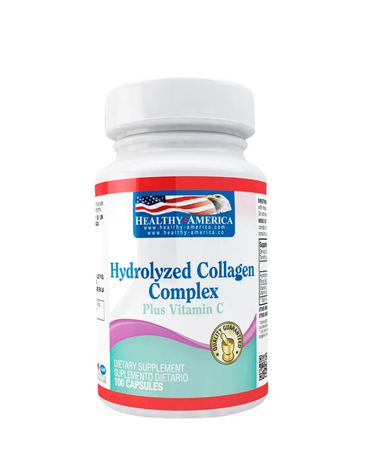 Hidrolyzed collagen complex Healthy america 100 caps