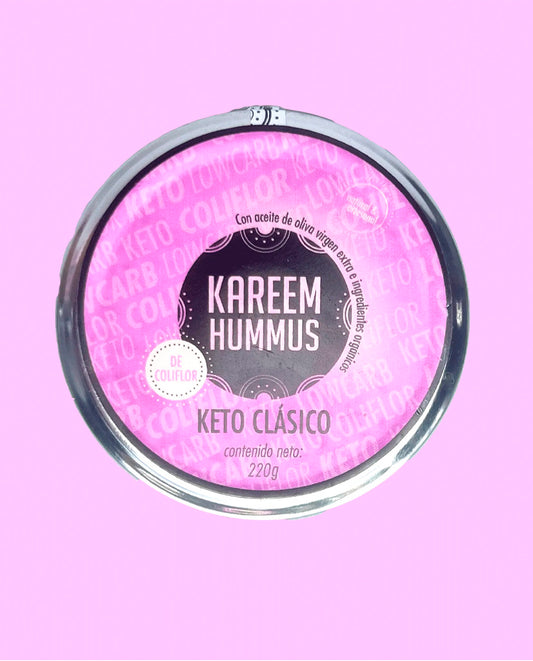 Hummus keto clásico Kareem 220 gr