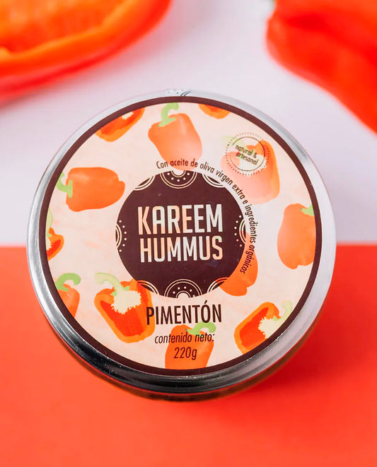Hummus pimentón Kareem 220 gr
