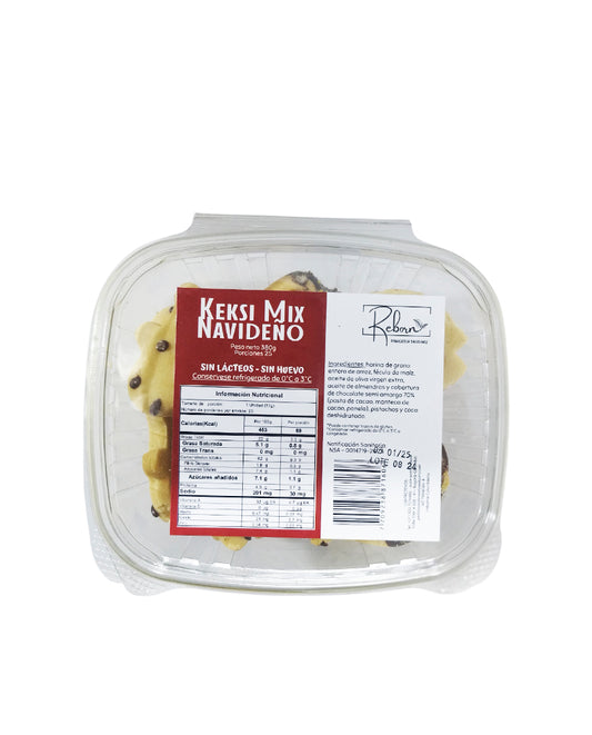 Keksi mix navideño Reborn 25 unds