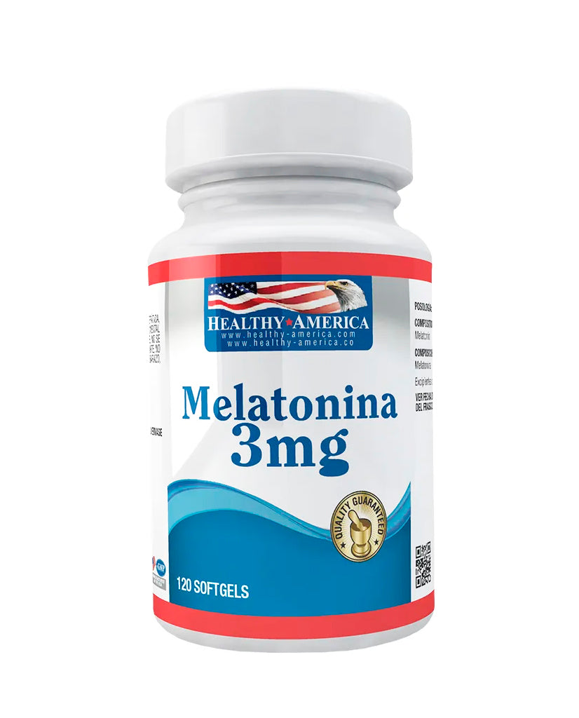 Melatonina Healthy America 120 caps