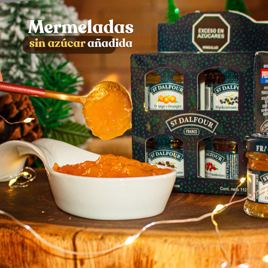 Set de Cuatro Mermeladas Mini St Dalfour