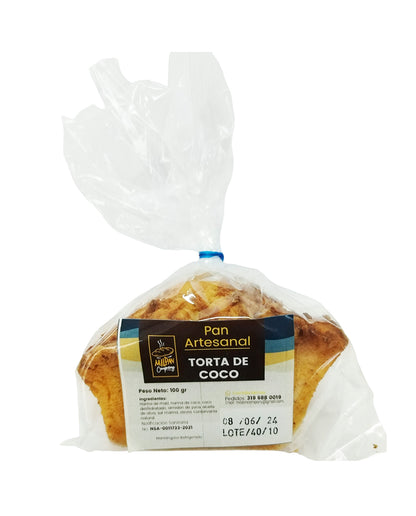Mini torta de coco artesanal Mildan 100 gr
