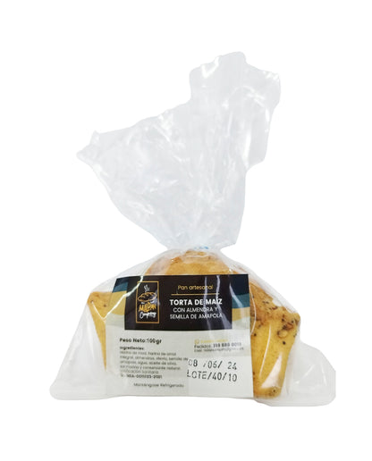 Mini torta de maíz artesanal Mildan 100 gr