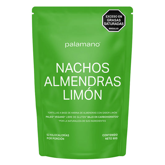 Nachos almendra limón Palamano 90 gr