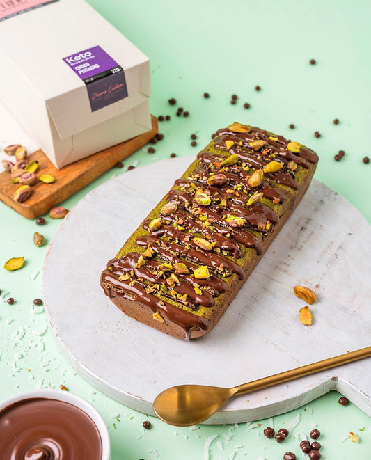 Pan keto choco pistacho Diloaf 320 gr Sin gluten