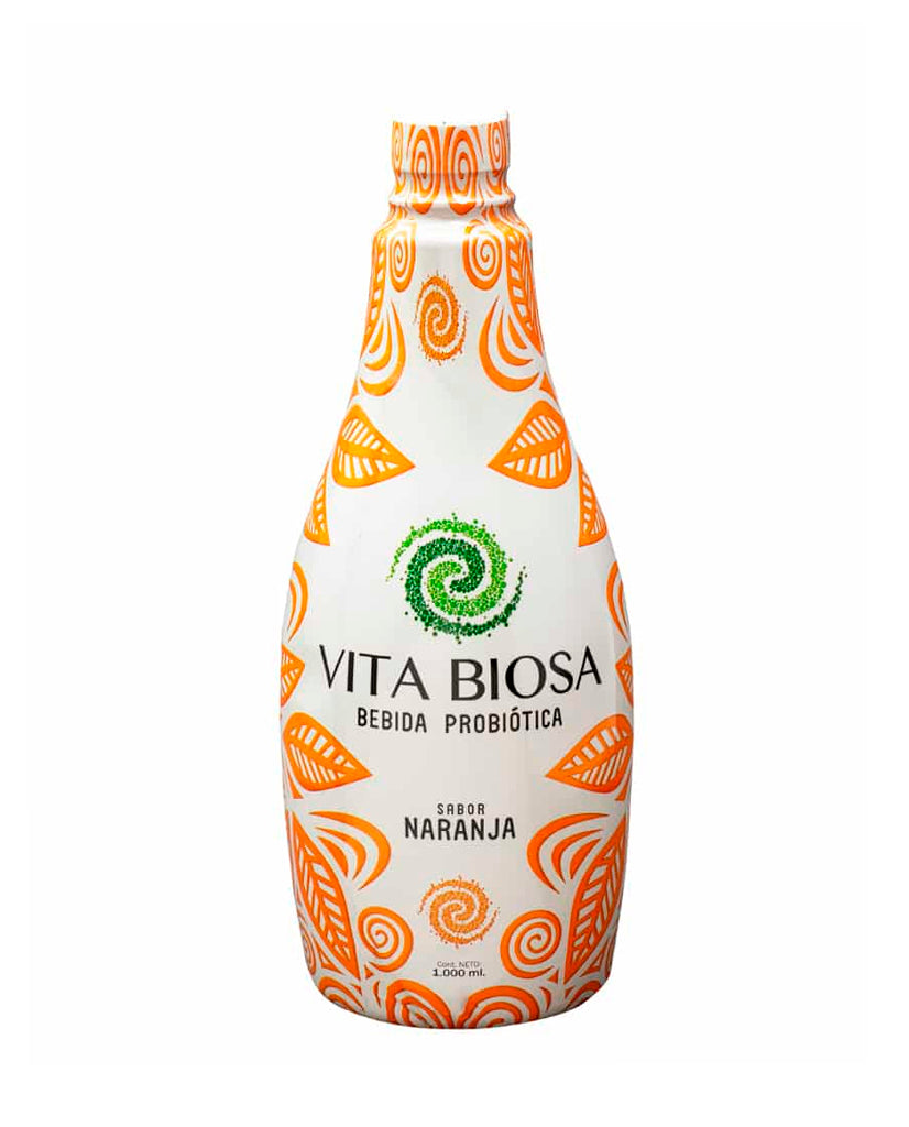 Probiótico naranja botella Vita Biosa 1 LT