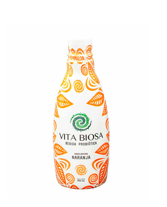 Probiótico naranja botella Vita Biosa 500 ml